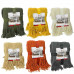 COPERTA NORWAY C/FRANGE CM.150X200 ASS. (6pz)